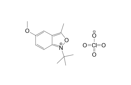 5-Methoxy-3-methyl-N-tert-butylanthranilium perchlorate