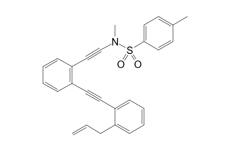 N-((2-((2-allylphenyl)ethynyl)phenyl)ethynyl)-N,4-dimethylbenzenesulfonamide