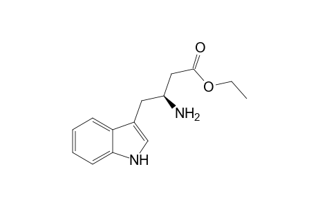 rac-3-Amino-4-(1H-3-indolyl)butanoic acid ethyl ester