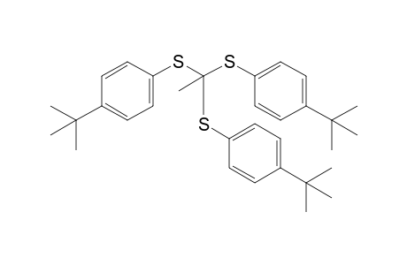 trithioorthoacetic acid, tris(p-tert-butylphenyl) ester