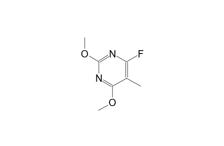 4-fluoro-2,6-dimethoxy-5-methylpyrimidine