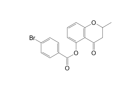 4-bromobenzoic acid (4-keto-2-methyl-chroman-5-yl) ester