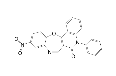 5-Phenyl-10-nitroquino[4,3-b][1,5]benzoxazepin-6(5H)-one