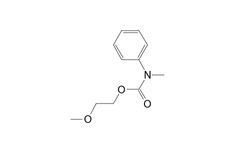 Carbonic acid, monoamide, N-methyl-N-phenyl-, 2-methoxyethyl ester