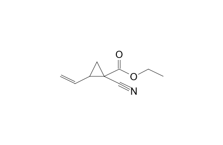 Cyclopropanecarboxylic acid, 1-cyano-2-ethenyl-, ethyl ester