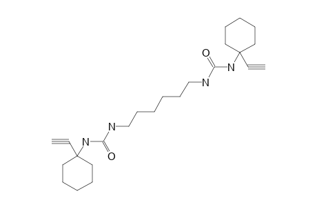 1,1'-hexamethylenebis[3-(1-ethynylcyclohexyl)urea]