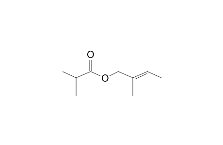 (E)-2-Methylbut-2-en-1-yl isobutyrate