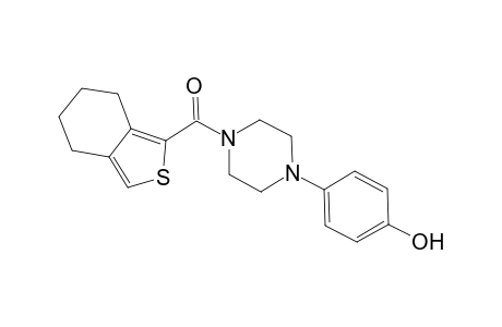 [4-(4-Hydroxy-phenyl)-piperazin-1-yl]-(4,5,6,7-tetrahydro-benzo[c]thiophen-1-yl)-methanone