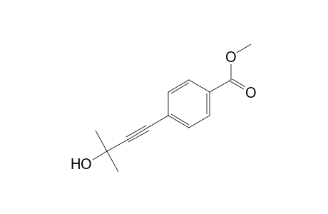 p-(3-Hydroxy-3-methyl-1-butynyl)benzoic acid, methyl ester