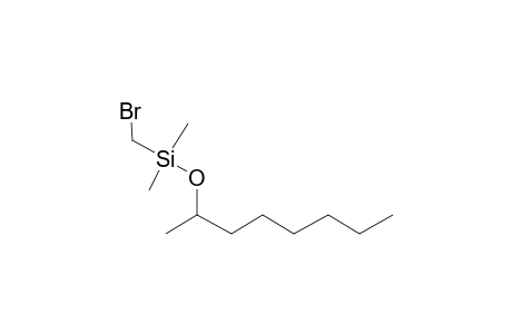 2-Octanol, bromomethyldimethylsilyl ether