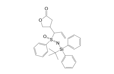 3-[1'-(N-t-Butyldiphenylsilyl-S-phenylsulfonimidoyl)-2'-propenyl]-5-oxacyclopentan-1-one