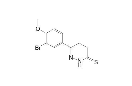 6-(3-bromo-4-methoxyphenyl)-4,5-dihydro-3(2H)-pyridazinethione