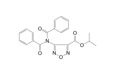 4-(dibenzoylamino)-1,2,5-oxadiazole-3-carboxylic acid propan-2-yl ester