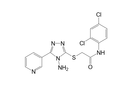 acetamide, 2-[[4-amino-5-(3-pyridinyl)-4H-1,2,4-triazol-3-yl]thio]-N-(2,4-dichlorophenyl)-