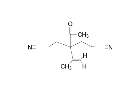 4-acetyl-4-isopropenylheptanedinitrile