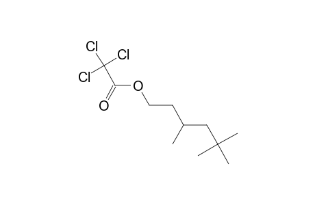 trichloroacetic acid, 3,5,5-trimethylhexyl ester