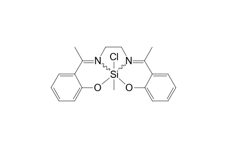 CHLORO-(N,N'-ETHYLENE-BIS-(2-HYDROXY-ACETOPHENONE-IMINATO))-METHYLSILANE-HEMI-HYDROGENE-CHLORIDE