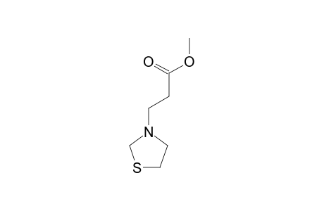 3-[(METHOXYCARBONYL)-ETHYL]-THIAZOLIDINE