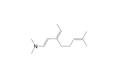 (1E,3Z)-3-ethylidene-N,N,7-trimethylocta-1,6-dien-1-amine