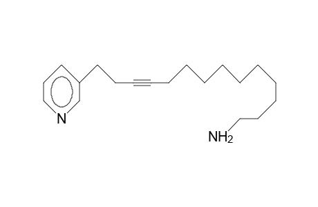 14-(3-pyridinyl)-11-tetradecyn-1-amine