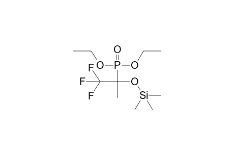 DIETHYL 1-TRIFLUOROMETHYL-1-TRIMETHYLSILYLOXYETHYLPHOSPHONATE