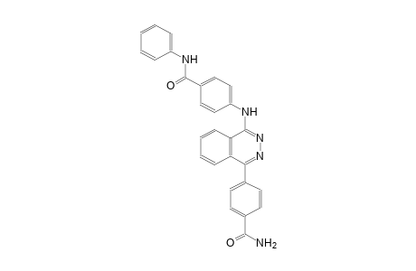 4-({4-[4-(aminocarbonyl)phenyl]-1-phthalazinyl}amino)-N-phenylbenzamide