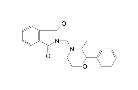 N-[(3-methyl-2-phenylmorpholino)methyl]phthalimide