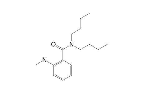 Benzamide, N,N-dibutyl-o-(methylamino)-