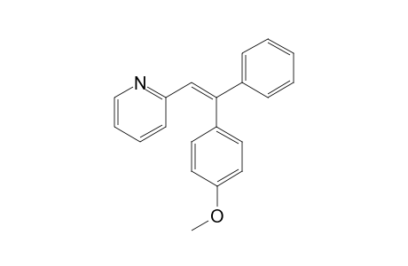 (Z)-2-[2-(4-Methoxyphenyl)-2-phenylvinyl]pyridine