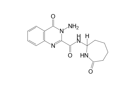 3-amino-3,4-dihydro-N-(hexahydro-2-oxo-1H-azepin-7-yl)-2-quinazolinecarboxamide