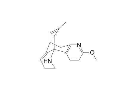 16-Methoxy-5-methyl-8,17-diazatetracyclo[11.4.0.0(7,12).1(3,7)]heptadeca-tetraene