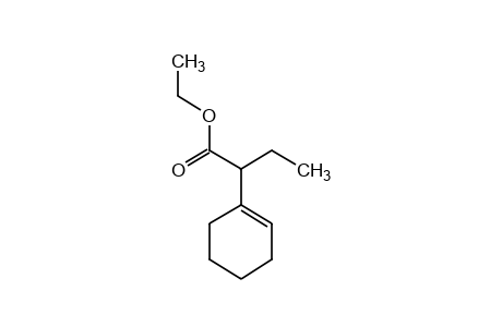 alpha-ethyl-1-cyclohexene-1-acetic acid, ethyl ester