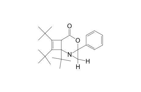 1,8,9-TRI-TERT.-BUTYL-4-PHENYL-5-OXA-2-AZA-TRICYCLO-[5.2.0.0(2,4)]-NON-8-EN-6-ONE