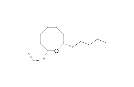 (2R*,8R*)-2-Pentyl-8-propyloxocane