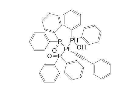 [Platinium(phenylethynyl){di(diphenylphosphaoxy)hydrogen}(diphenylhydroxyphospha)]