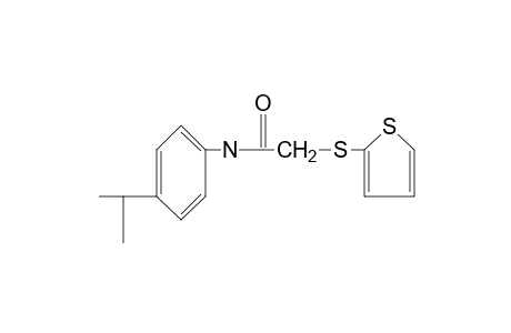 4'-isopropyl-2-[(2-thienyl)thio]acetanilide