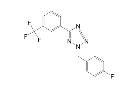 2-(p-fluorobenzyl)-5-(alpha,alpha,alpha-trifluoro-m-tolyl)-2H-tetrazole