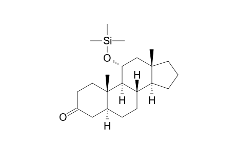 5.ALPHA.-ANDROSTAN-11.ALPHA.-OL-3-ONE-TRIMETHYLSILYL ETHER