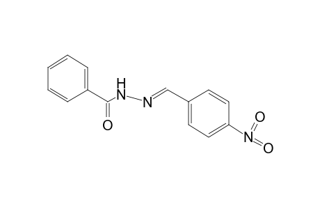 benzoic acid, (p-nitrobenzylidene)hydrazide
