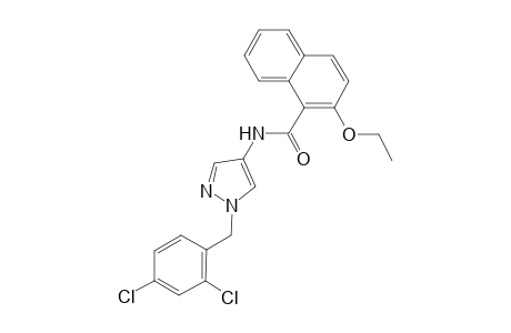 N-[1-(2,4-dichlorobenzyl)-1H-pyrazol-4-yl]-2-ethoxy-1-naphthamide