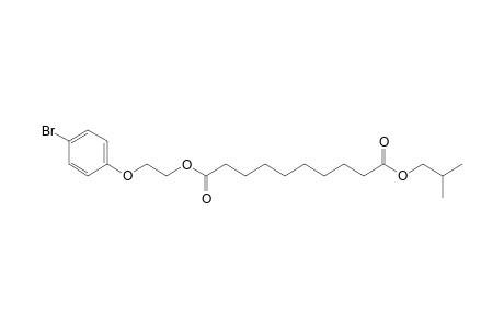 Sebacic acid, 2-(4-bromophenoxy)ethyl isobutyl ester