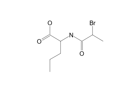 D,L-N-(2-bromopropionyl)norvaline