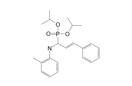 Diisopropyl-1-[N-(2-methylphenyl)-amino]-3-phenyl-2-propenyl-phosphonate