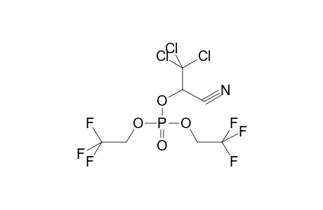 O,O-BIS(2,2,2-TRIFLUOROETHYL)-O-(1-CYANO-2,2,2-TRICHLOROETHYL)PHOSPHATE