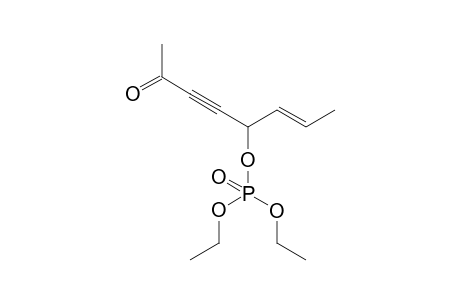 Diethyl 2-oxooct-6-en-3-yne-5-phosphate