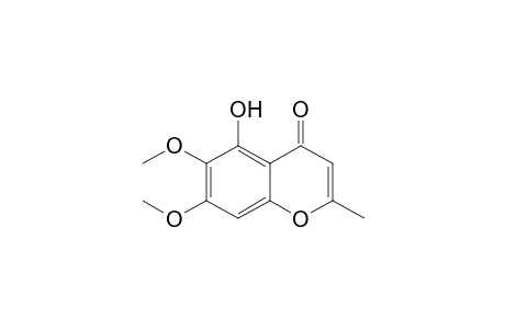 5-Hydroxy-6,7-dimethoxy-2-methyl-4H-chromen-4-one