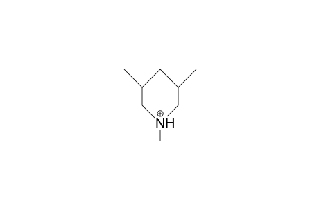 1,cis-3,cis-5-Trimethyl-piperidinium cation