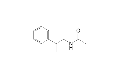 N-acetyl-2-phenylprop-2-enamine