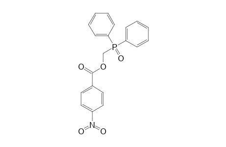 (diphenylphosphinyl)methanol, p-nitrobenzoate