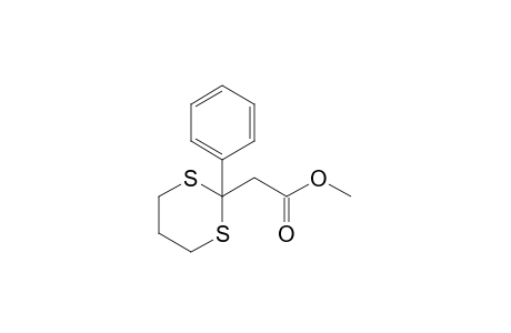 2-phenyl-m-dithiane-2-acetic acid, methyl ester